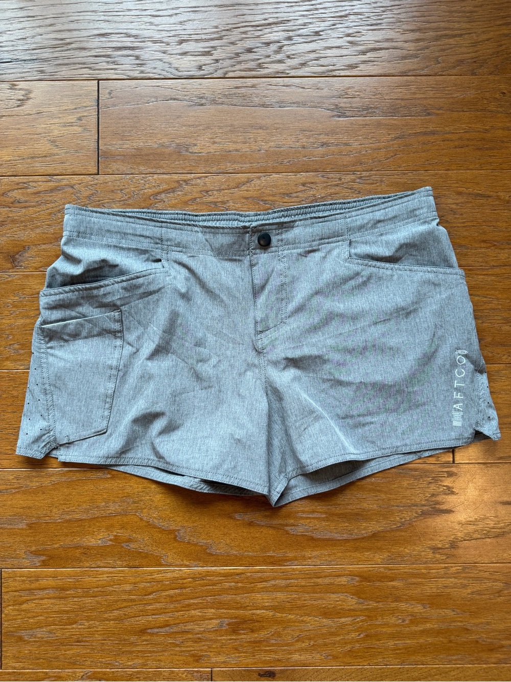 AFTCO Light Gray Women's Athletic Shorts